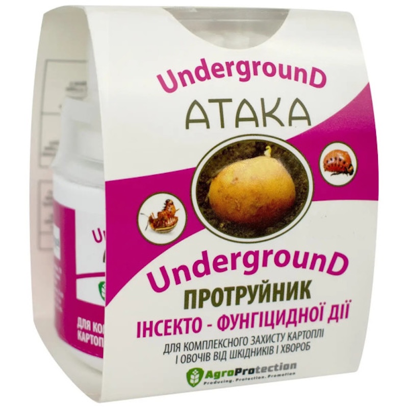 Протруйник Атака Underground: відгуки та інструкція для картоплі